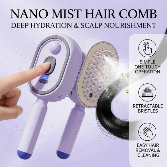 Frizz-Free Mist Hair Brush